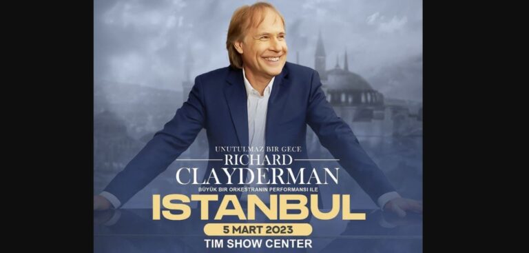 Richard Clayderman İstanbula geliyor