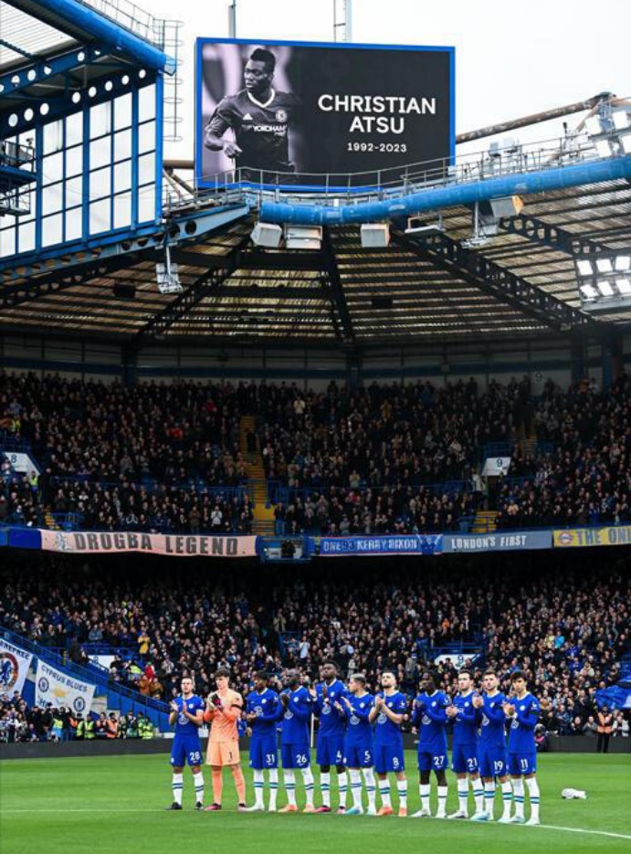 Chelsea ve Everton, Christian Atsu’yu andı