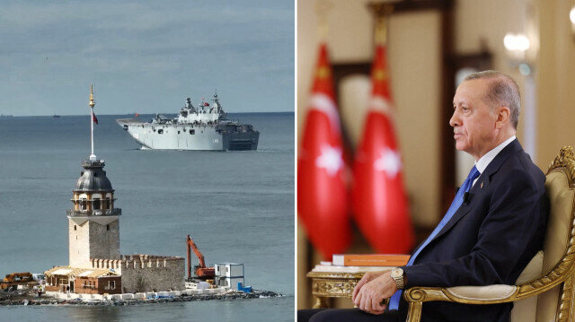 Cumhurbaşkanı Erdoğan TCG Anadolu personeline hitap etti: En büyük hayalimdi