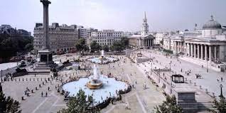 Londra’nın meşhur Trafalgar Meydanı hızlandırılmış çekim tekniği ile görüntülendi