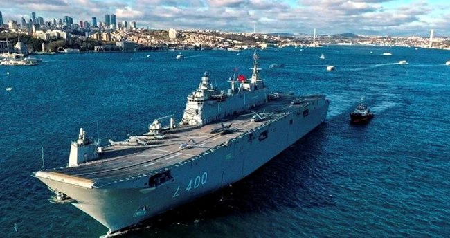 TCG Anadolu limanlarda 400 bin vatandaşla buluştu