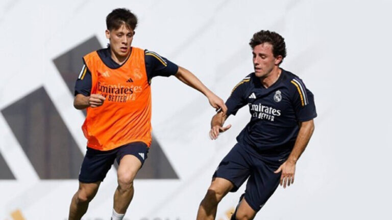 Arda Güler, Real Madrid’de ilk idmanına çıktı