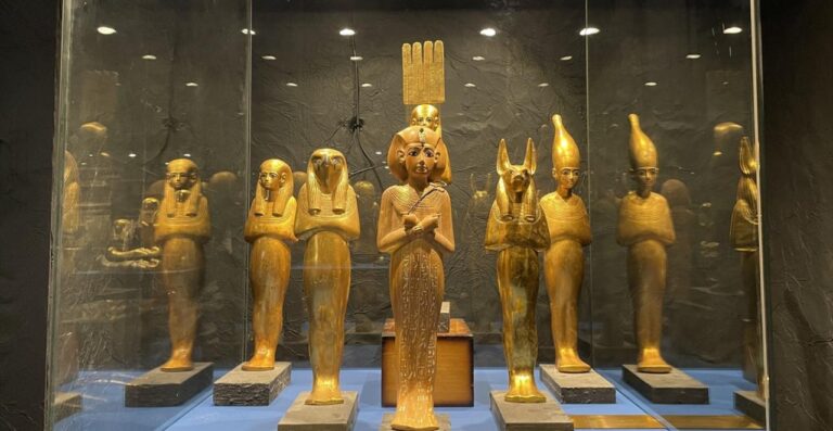 “Gizemli Firavun Tutankhamun’un Hazineleri” sergisi açıldı