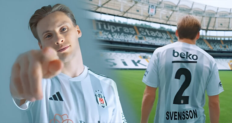 Beşiktaş’ın yeni transferi Jonas Svensson: Bizim geleceğimiz parlak