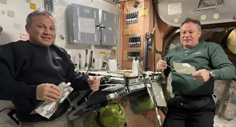 Gezeravcı ISS’ten yeni bir fotoğraf paylaştı