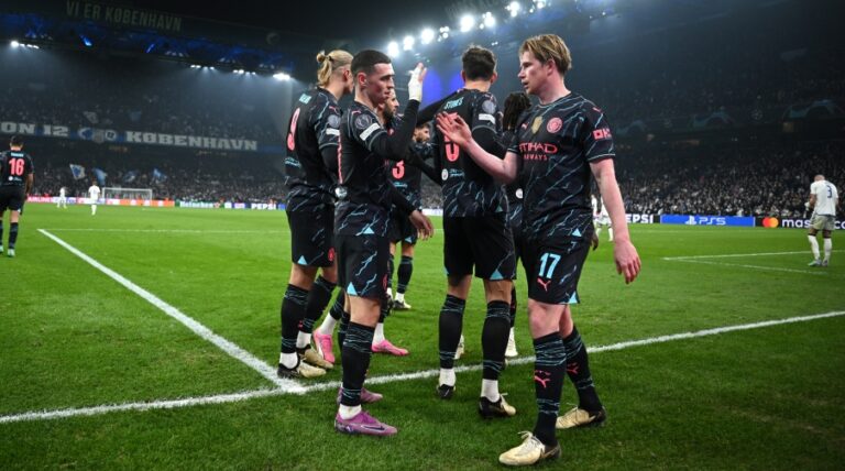 Kopenhag 1-3 Manchester City