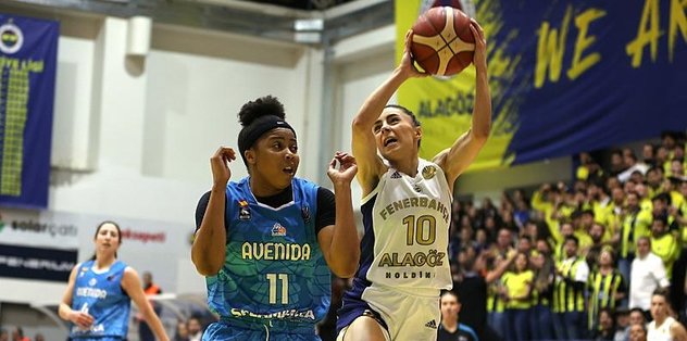 Fenerbahçe Alagöz Holding, Kadınlar Euroleague çeyrek finalinde öne geçti