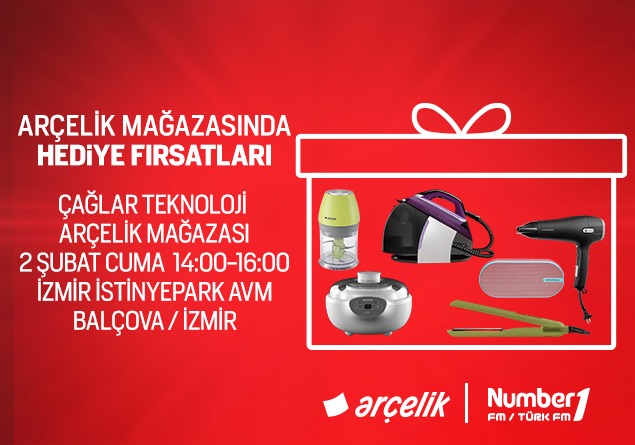 Arçelik Balçova’ya Hediye Dağıtmaya Geliyor