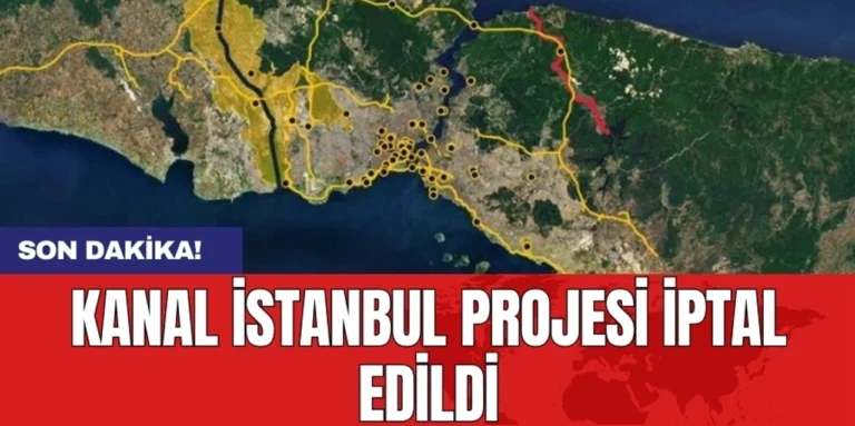 İmamoğlu açıkladı: Kanal İstanbul planları iptal