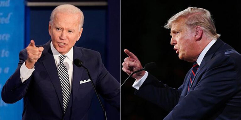 Çarpıcı ankette Trump Biden’a fark attı