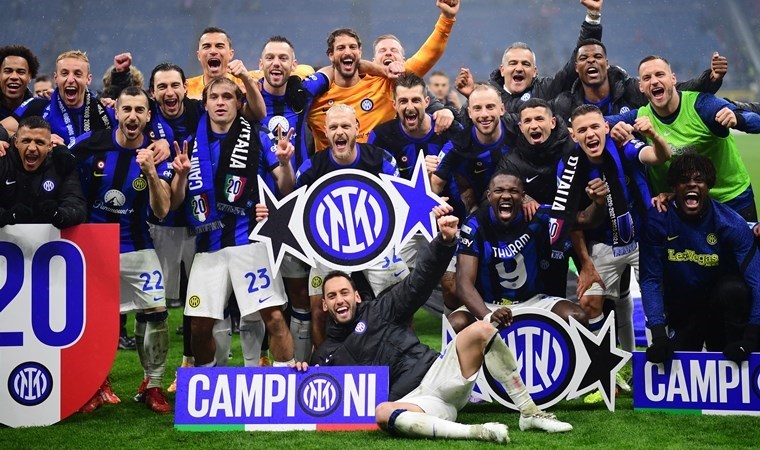 Milan’ı deviren Inter İtalya’da şampiyonluğunu ilan etti
