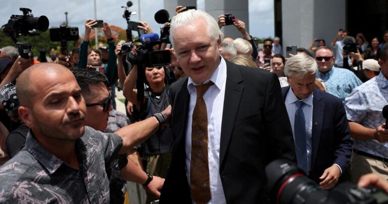 Julian Assange serbest bırakıldı