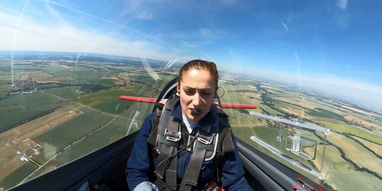 Havada korkutan görüntüler