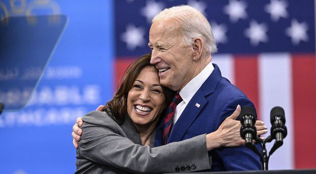 Harris. Biden’a minnettarız