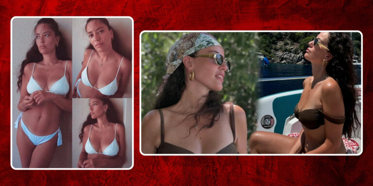 Pelin Akil’den göndermeli bikinili paylaşımı