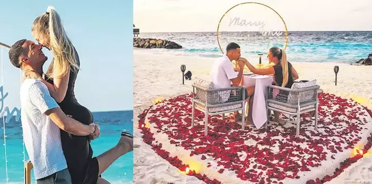 5 yıllık aşkına evlenme teklifi