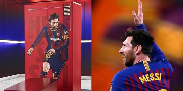 Messi’nin dolabı satılıyor