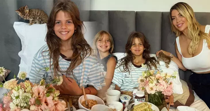 Wanda Nara, kızı Tanita’nın 10. yaşını böyle kutladı