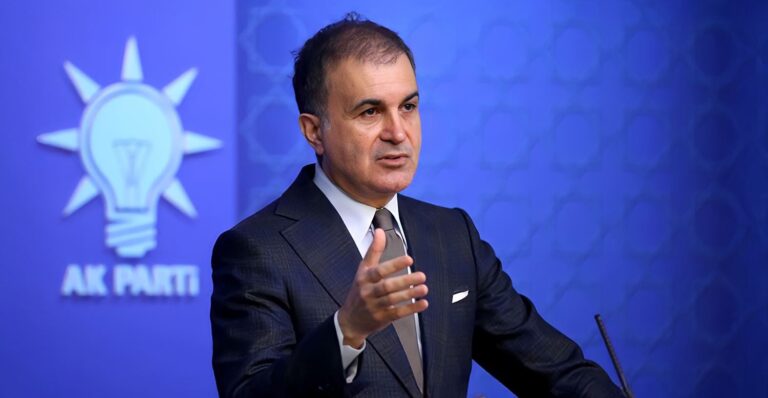 AK Parti Sözcüsü Ömer Çelik. İmralı ziyareti süreci tamamlandı