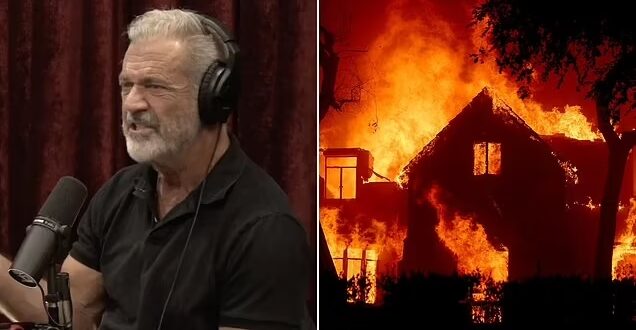 Mel Gibson’ın Los Angeles’taki evi küle döndü