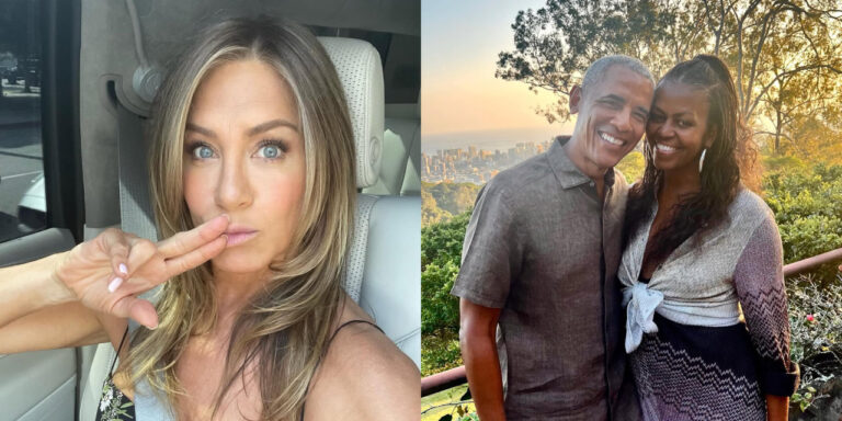 Obama tek başına yemekteyken, Jennifer Aniston iddiaları hız kazandı