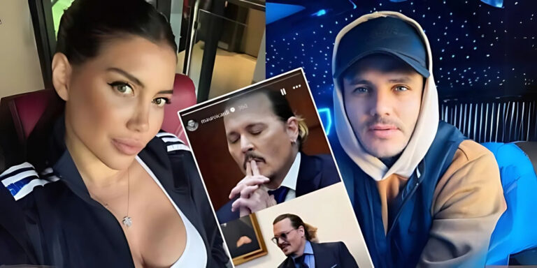 Wanda Nara küplere binecek. Icardi’den Johnny Depp’li bir paylaşım daha