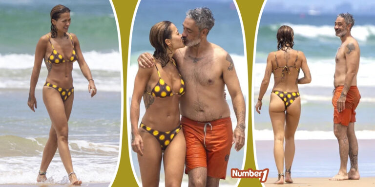 Rita Ora ve Taika Waititi, Gold Coast’teki bir plajda keyif yaptı