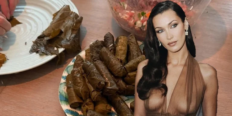 Bella Hadid kolları sıvadı, Türk mutfağındaki hünerini gösterdi