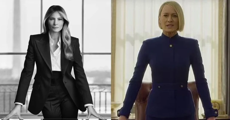 Melania Trump’tan dikkat çeken Beyaz Saray pozu