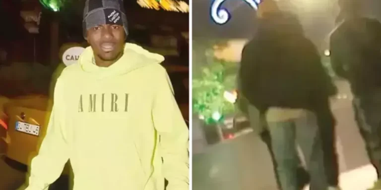 Osimhen eğlence çıkışı gazetecilere saldırdı