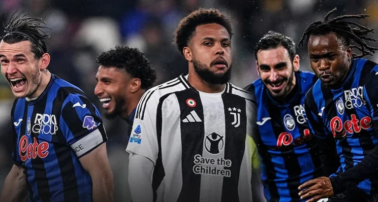 İtalya’da şampiyonluk alev aldı. Atalanta Juventus’u dağıttı