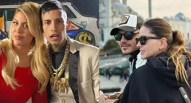 Mauro Icardi ve L-Gante birbirine girdi. Kuklalarla tartışmam