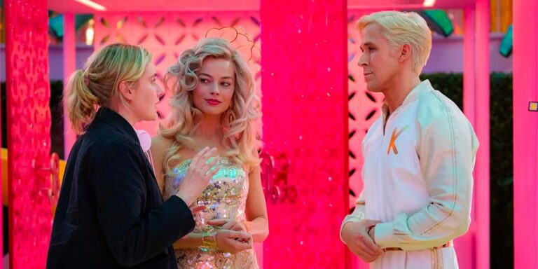Margot Robbie yeni filmi için sette görüntülendi