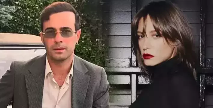 Serenay Sarıkaya ve Mert Demir dudak dudağa yakalandı