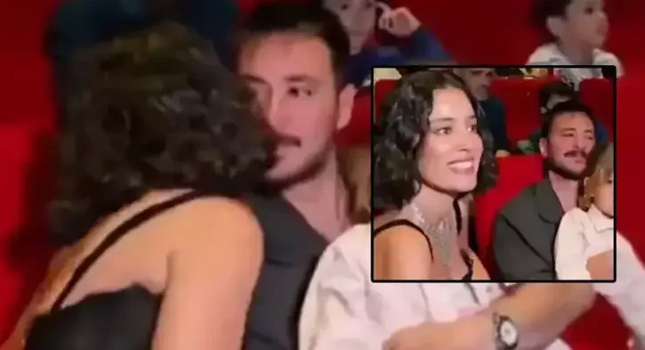 Boşanma aşamasındaki eşine öpücük gönderdi