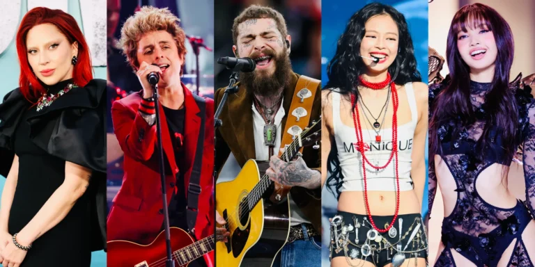 Lady Gaga Coachella sahnesinde büyüledi, ünlüler seyirciler arasında karıştı