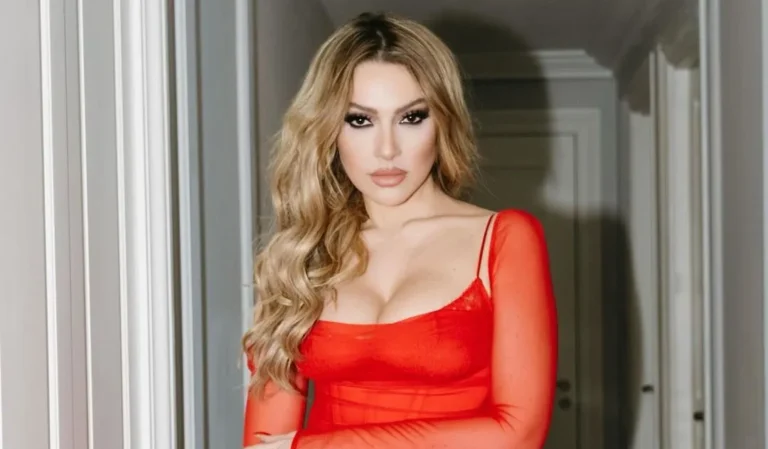 Hadise sahnede tacize kayıtsız kalmadı