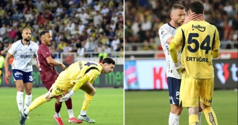 F.Bahçe’nin genç kalecisi yıkıldı, takım arkadaşları teselli etti