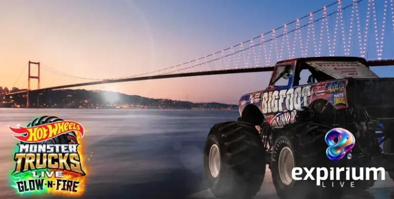Hot Wheels’ın dev tekerli canavar kamyonları İstanbul’a geldi