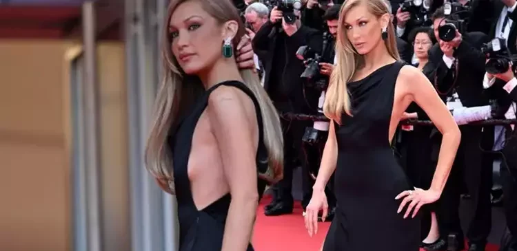 Bella Hadid kırmızı halıda büyüledi