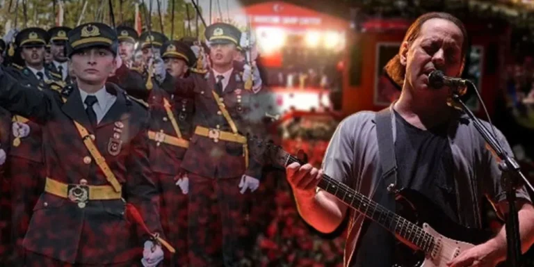 Kaan Tangöze ihraç edilen teğmenleri selamladı