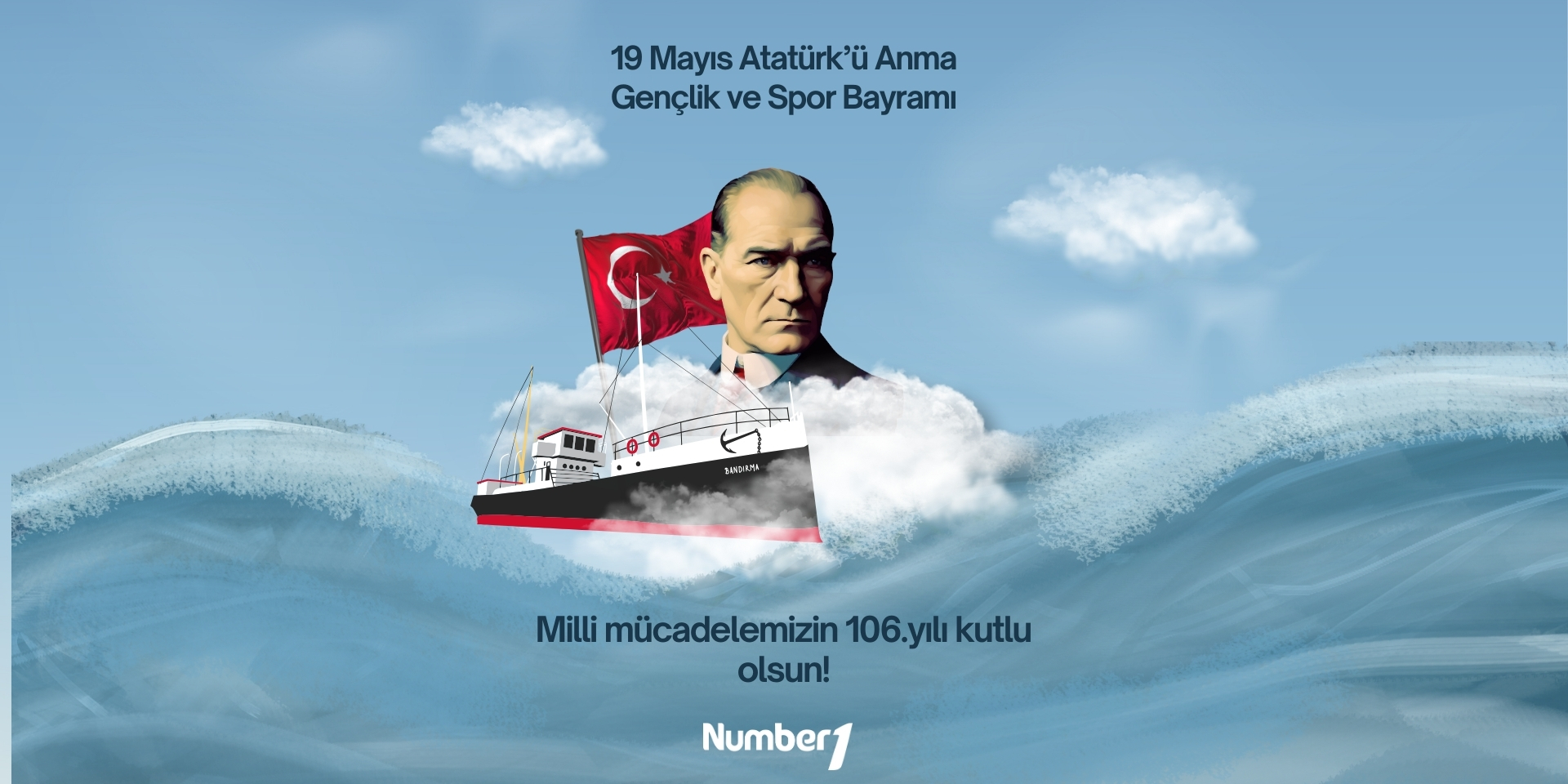 19 Mayıs Atatürk'ü Anma Gençlik ve Spor Bayramı kutlu olsun