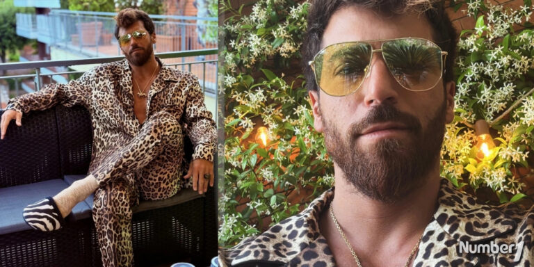 Can Yaman’dan leopar tarzı