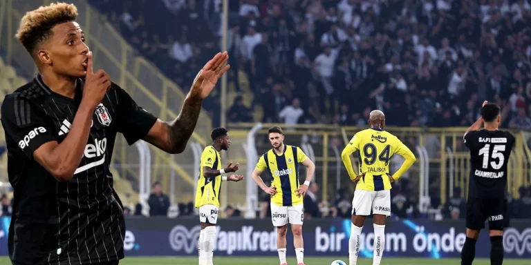 Kadıköy’deki dev derbide kazanan Beşiktaş oldu