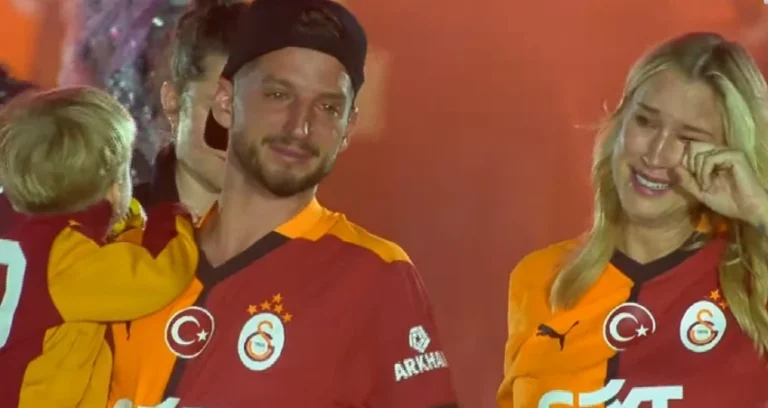 Galatasaray’ın şampiyonluk kutlamasında duygusal anlar