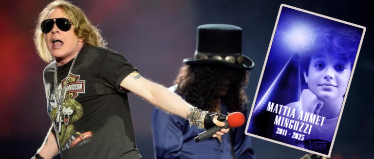 Guns N’ Roses konserinde Mattia Ahmet Minguzzi anıldı