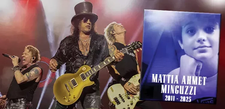 Guns N’ Roses’dan Mattia Ahmet Minguzzi paylaşımı
