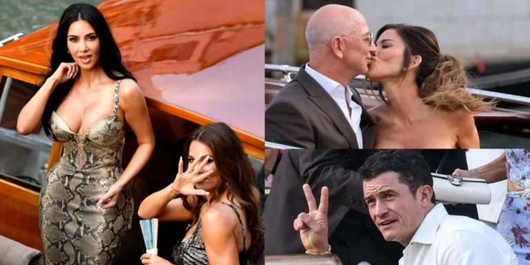 Kardashian Ailesi, Bezos ve Sanchez’in Düğün Kutlamalarına Katıldı