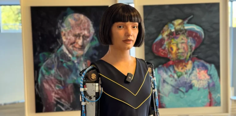 Robot ressam Ai-Da, Kral 3. Charles’ın portresini çizdi