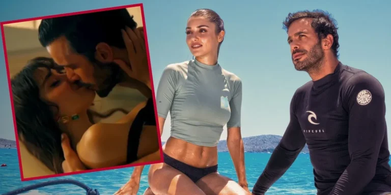 Hande Erçel kriz getiren öpüşmeyle ilgili ilk kez konuştu